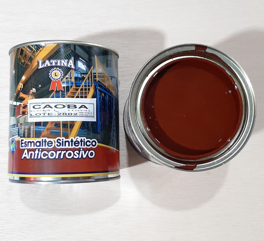 ESMALTE SINTETICO CAOBA LITRO
