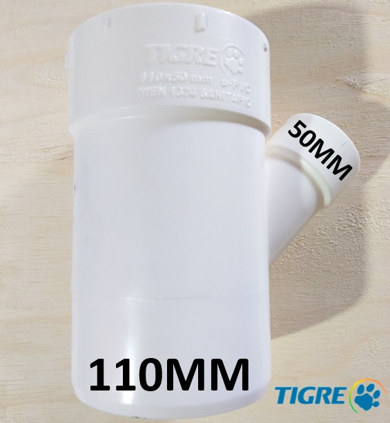 YEE 110 X 50 TIGRE