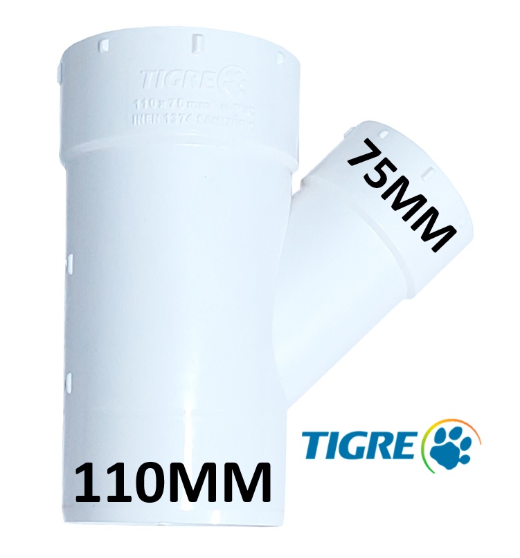 YEE 110 X 75 TIGRE DESAGUE (26146763)