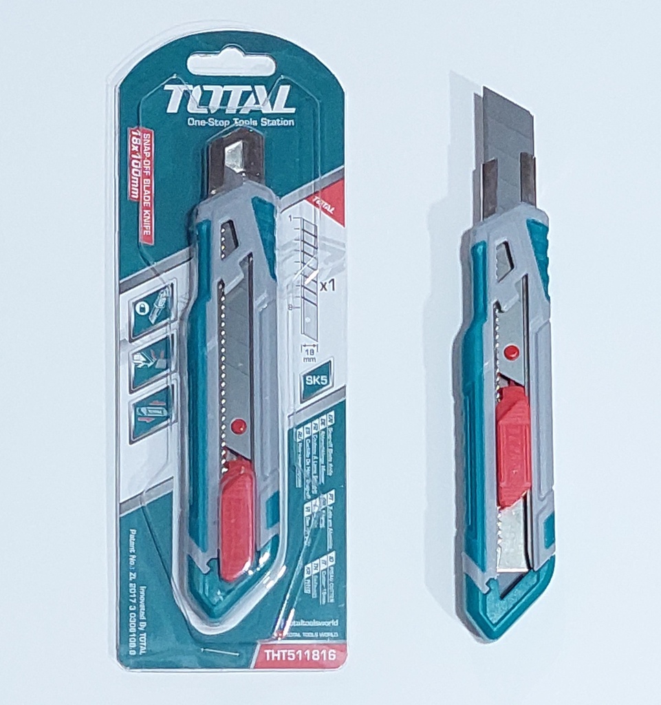 ESTILETE PLASTICO TOTAL 18MMX173MM
