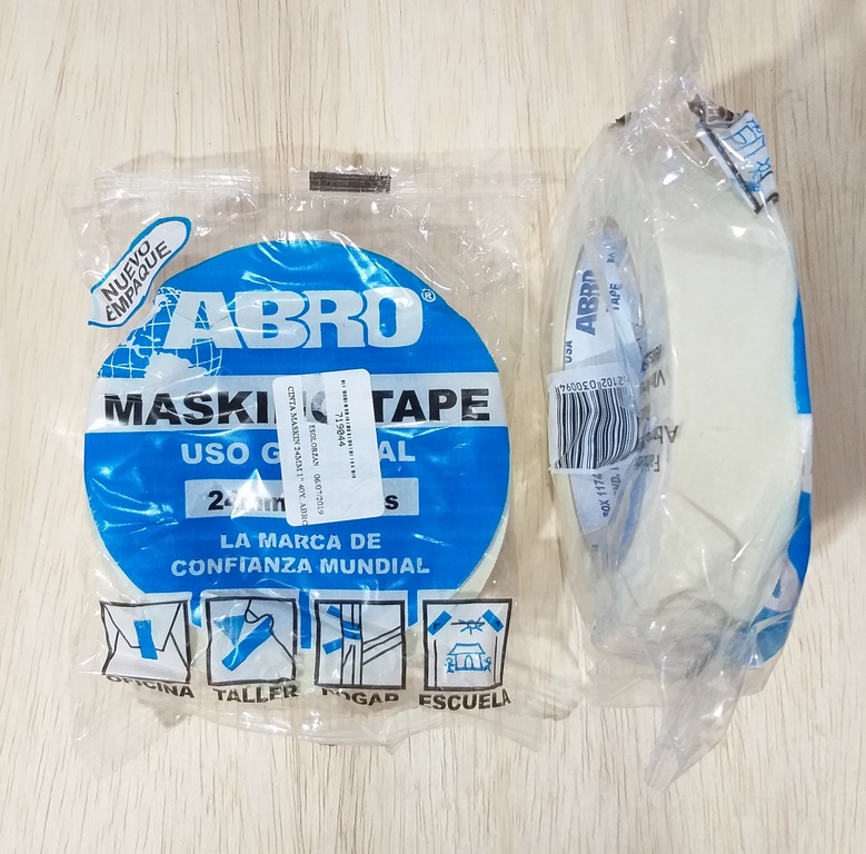 CINTA MASKIN 24MM 1´´ 40Y. ABRO