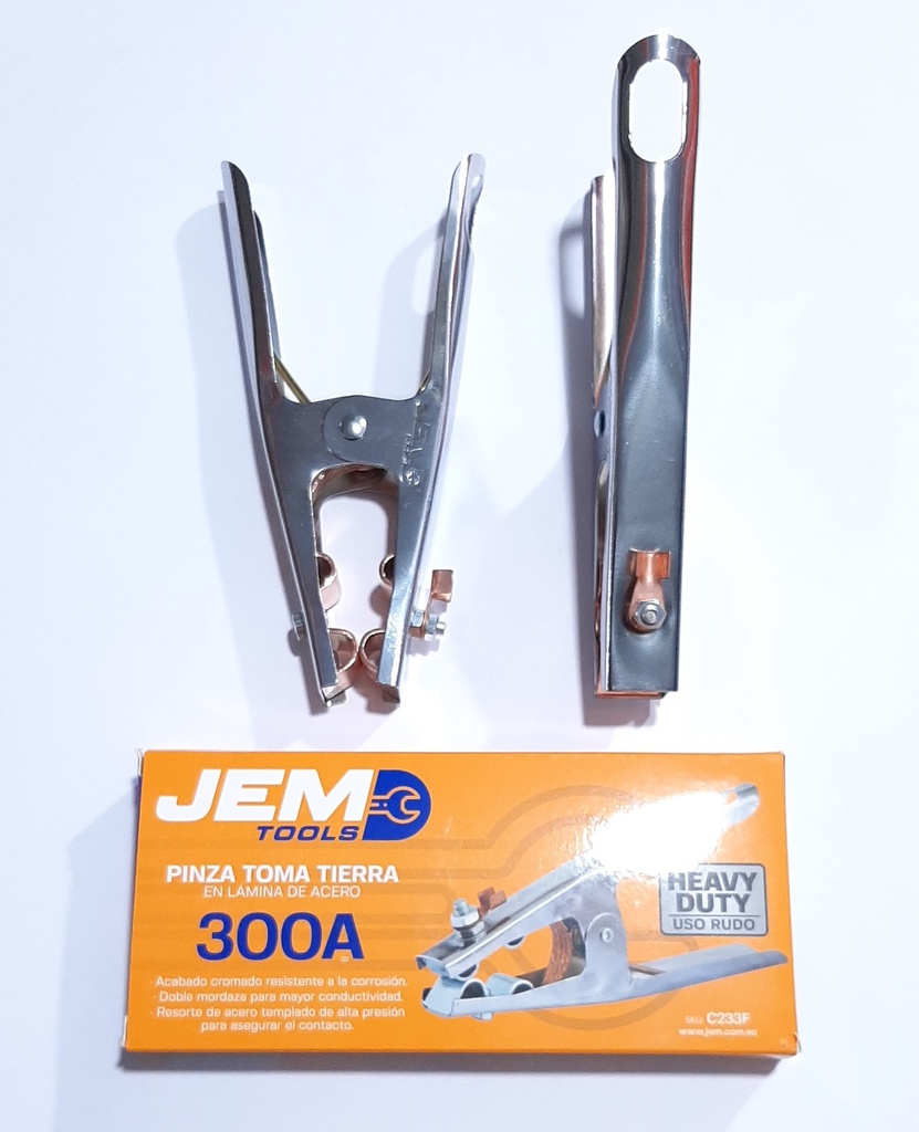 PINZA PARA TIERRA 300AMP JEM