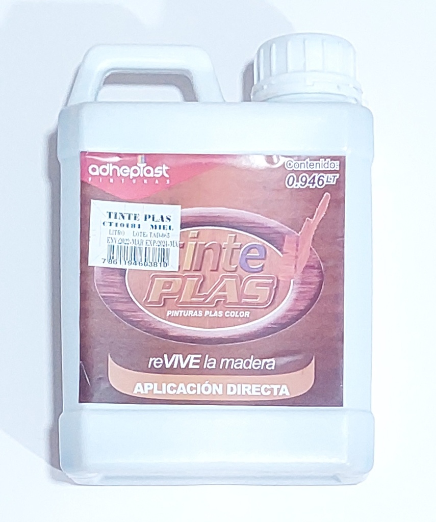 TINTE PLAS APL. DIRECTA MIEL LT