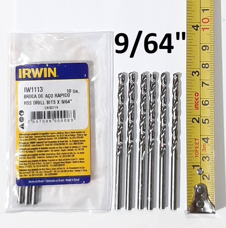 BROCA HSS 9/64´´ IRWIN