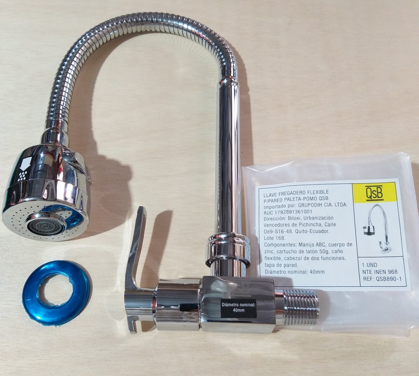 LLAVE FR. QSB FLEX/REGAD/GRA P/PARED PALETA GS890-1