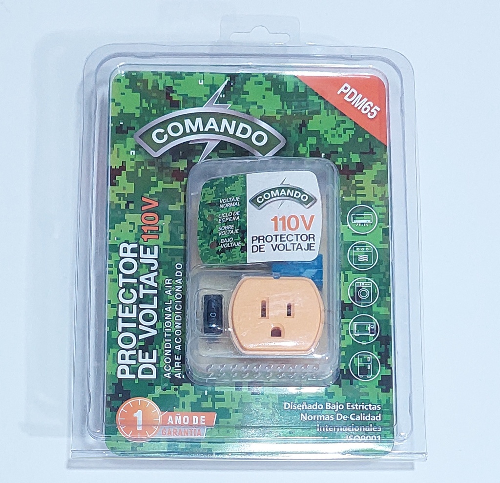 PROTECTOR D/VOLTAJE AIR/ACOND COMANDO C/TAR