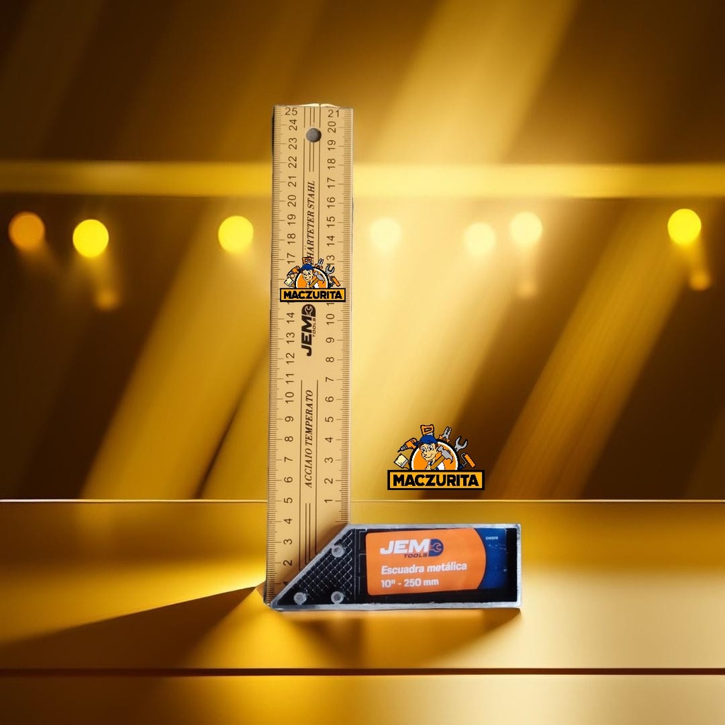 ESCUADRA 10´´ JEM METAL