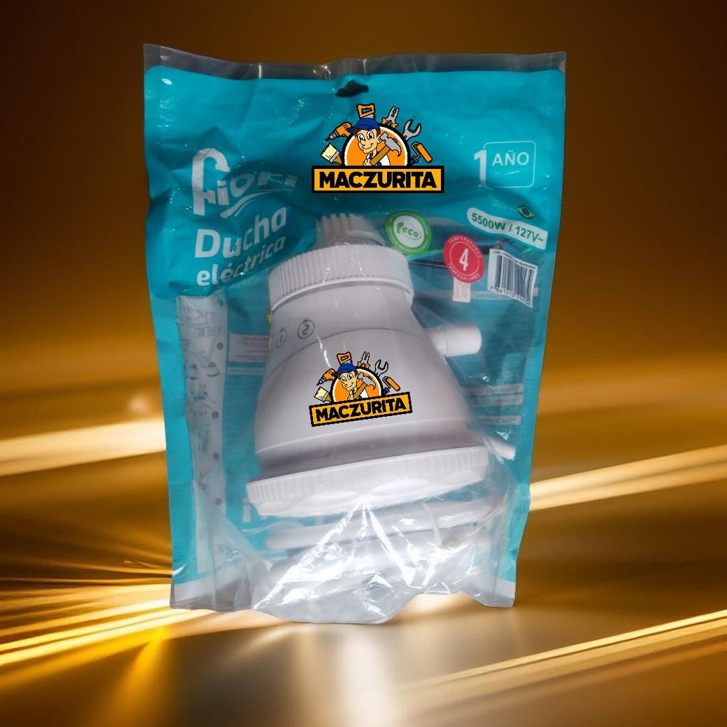 DUCHA ELECTRICA FIORI 4 TEMP 127V 5500W C/MANG BRASIL