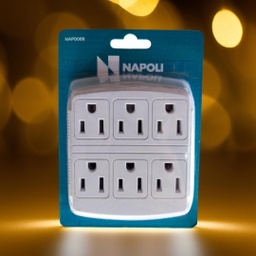 [NAP0088] MULTITOMA 6 SERVICIOS NAPOLI CUADRADA MARFIL