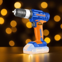 [5282] TALADRO INALAMBRICO 20V 1/2´´ 52N.M + 1 BAT 2.0AH + CARG  WADFOW UWCDP5282