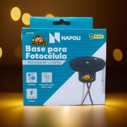 [NAP0190] BASE P/FOTOCELULA NAPOLI PARA NAP0090 110-220V