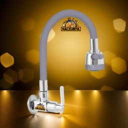 [CHI8855] LLAVE FR. FLEX GRIS C/DUCHA P/PARED FIORI