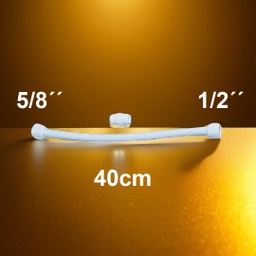 [0000626] TUBO AB. PVC 5/8´´SKUT 16´´(40CM)