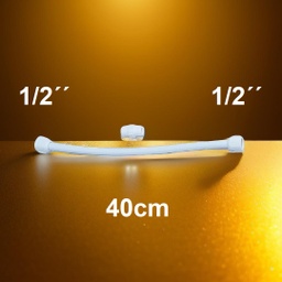 [0000627] TUBO AB. PVC 1/2´´ M/H 16´´(40CM)