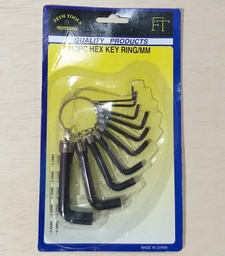 [0001541] JGO LLAVE HEXAGONALES 1.5-10 FEIM 10PCS T/LLAVERO