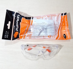 [20707] GAFA DE SEGURIDAD TRANSPARENTE PUMPKIN TIPO OAKLEY COD 20707 6943913161311