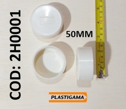 [2H0001] TAPON HEMBRA 50MM PLASTIGAMA