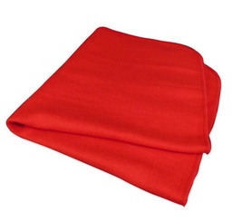[2TTF002] FRANELA 0.80CM MT. ROJA