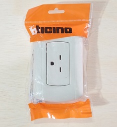 [301195] TOMA 220V TICINO P1195 NEMA P/EMPOT BEIGE