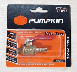 [31374] VALVULA ESFERICA PUMPKIN 1/4 MACHO