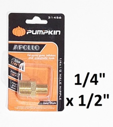 [31456] ADAPTADOR DE BRONCE 1/4 X 1/2 PUMPKIN COD 31456