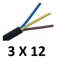 [324312] CABLE CONC 3X12 MET. INCABLE