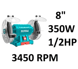 [35020] ESMERIL 8´´ 1/2HP TOTAL 350W 3450RPM