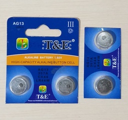 [357A] PILA T&amp;E AZUL 357A CX44 1.55V