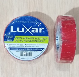 [36016] CINTA AISLANTE LUXAR 20Y ROJA