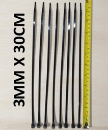 [361819] AMARRA PLASTICA 30CM X 3.6MM NEGRA CONSUN