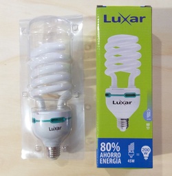 [36996] FOCO AHORRADOR ESPIRAL LUXAR 45W T5 6500K