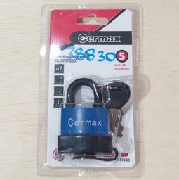 [38830] CANDADO CERMAX 47MM PVC