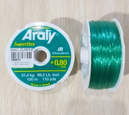[390971] NYLON PESCA 0.80 100MT VERDE ARATY