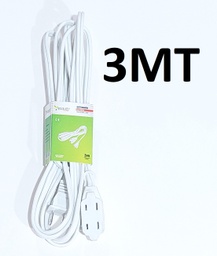 [41EXN20] EXTENSION 3MT 2X16 BLANCA SPT-2