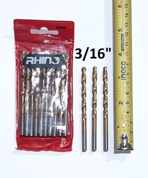 [56850] BROCA HSS 3/16 RHINO TITANIUM