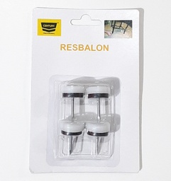 [5MMCQRE] RESBALON CENTURY 22MM NP-29 4PCS/SET