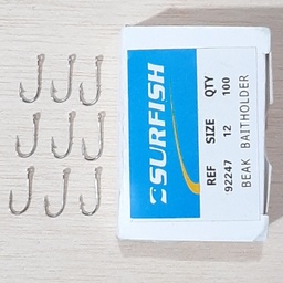 [5PZAP2R] ANZUELO P/PESCA # 12 NICKEL 92247