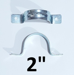 [704540] GRAPA METAL 2´´ EMT DOBLE OREJA