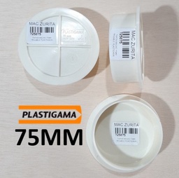[725075] TAPON MACHO 75MM PEGABLE PLASTIGAMA