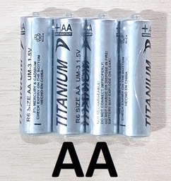 [73645] PILA TITANIUM AAX4 R6 UM-3 1.5V