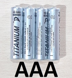 [73646] PILA TITANIUM AAAX4 R03 UM-4 1.5V