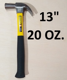 [751072] MARTILLO STANL.13´´ 20OZ M/FIBRA-CAUCHO 51-072