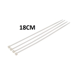 [90801] AMARRA PLASTICA 18CM X 1.2MM BLANCA CENTURY