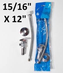 [926602] JGO LLAVE FV ANGULAR P/INODORO C/MANG.12 E266.02 DH CR