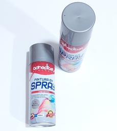 [9CD6027] P.SPRAY ADHEPLAST PLATA METALICO 100