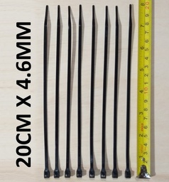 [A0262] AMARRA PLASTICA 20CM X 4.6MM NEGRA