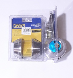 [BP00290] CERRADURA PESTILLO BP LLAVE LLAVE SATIN DOBLE