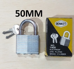 [C0911] CANDADO MONKEY 50MM LAMINAD