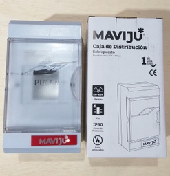 [EL020023] CAJA BREKER 2X4 S/P DIN MOD 230-400V IP30 SDB MAVIJU