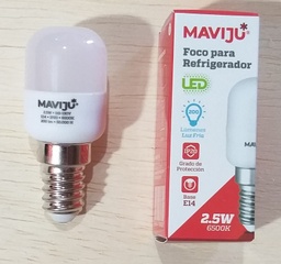 [IL070275] FOCO P/NEVERA MAVIJU E14 2.5W 6500K IP20